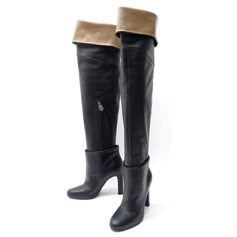 hermes thigh high boots|hermes sock boots size 7.